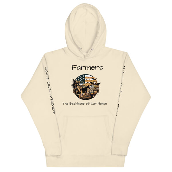 Unisex Hoodie | Farmers Backbone of Our Nation - Image 10