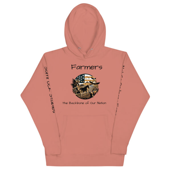 Unisex Hoodie | Farmers Backbone of Our Nation - Image 4